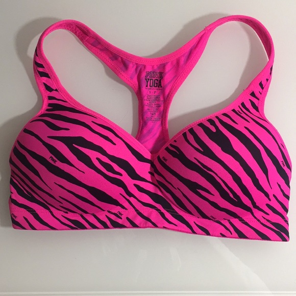 Victoria's Secret Other - VS PINK  "YOGA PUSH UP"  SPORTS BRA